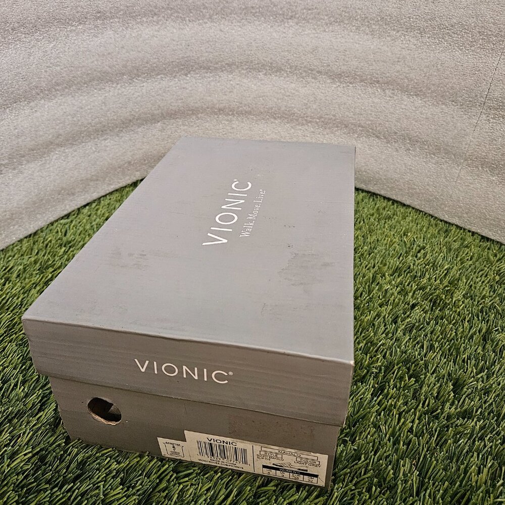 Vionic Women’s Mahalo Slip-On Sneakers – Light Grey Suede – Size 5M – NIB 👟✨ - Picture 5 of 6